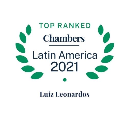 Luiz Leonardos foi novamente reconhecido pela edição de 2021 do guia internacional Chambers Latin America